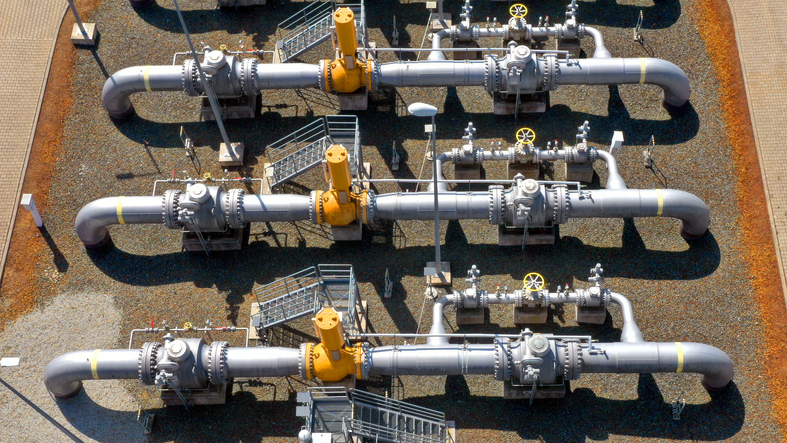 carbon fiber in oil and gas industry is critical for needed infrastructure, including natural gas pipelines, seen here from above