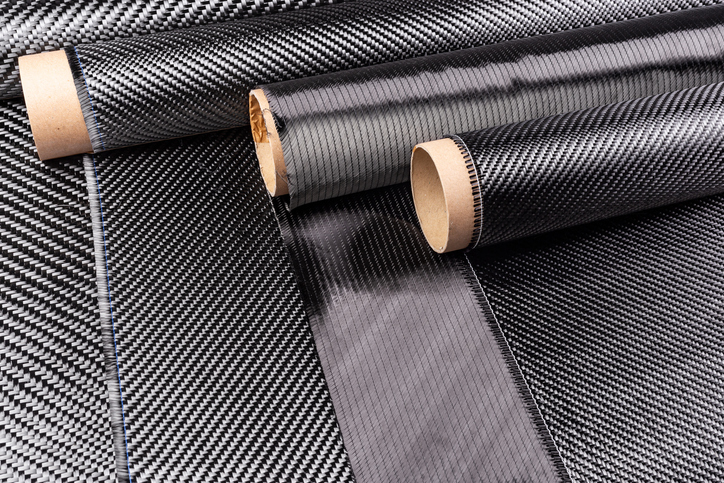 Rolls with various real woven prepreg carbon fiber tape enforcement